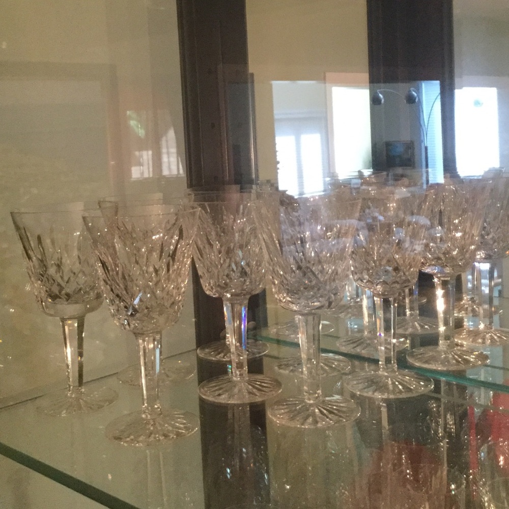 One Waterford Lismore Goblet